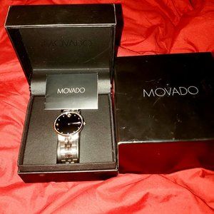 Movado Museum Classic  Watch with Diamonds